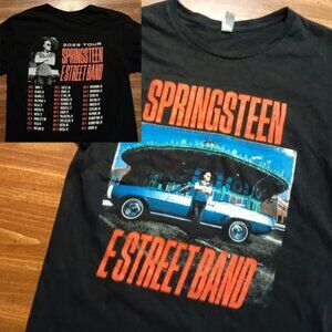 BRUCE SPRINGSTEEN CONCERT T-SHIRT - Medium - 2023 Tour // Music E Street Band